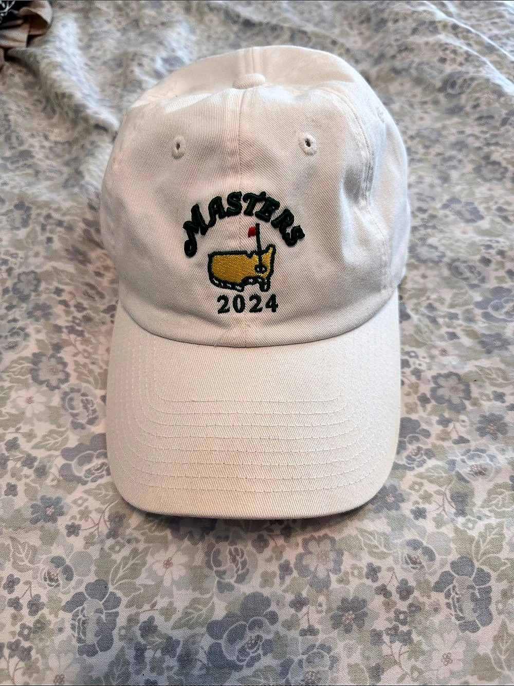 Masters 2024 Masters Golf Hat White